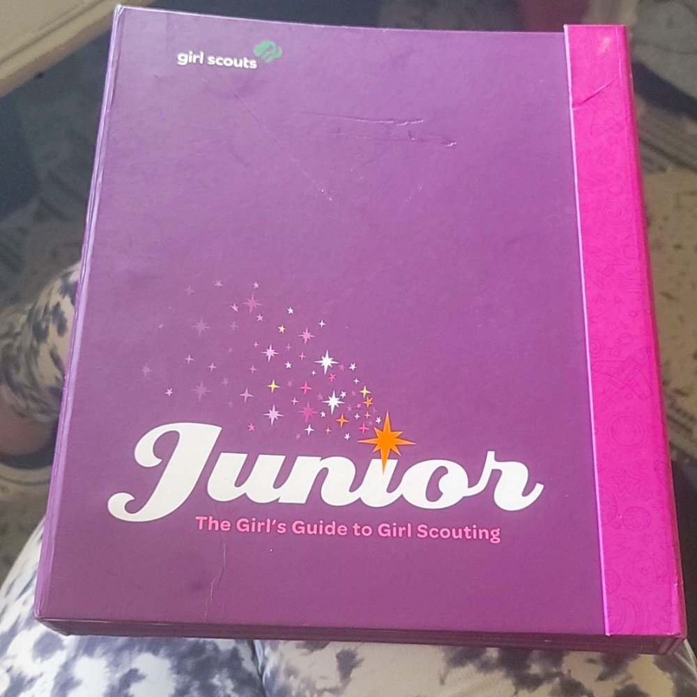 Girl Scouts Junior Book - UNUSED - With Stickers and Pages to Write